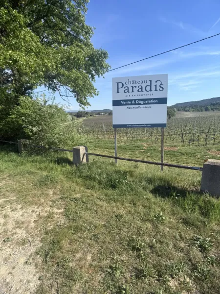 Vignoble Chateau Paradis