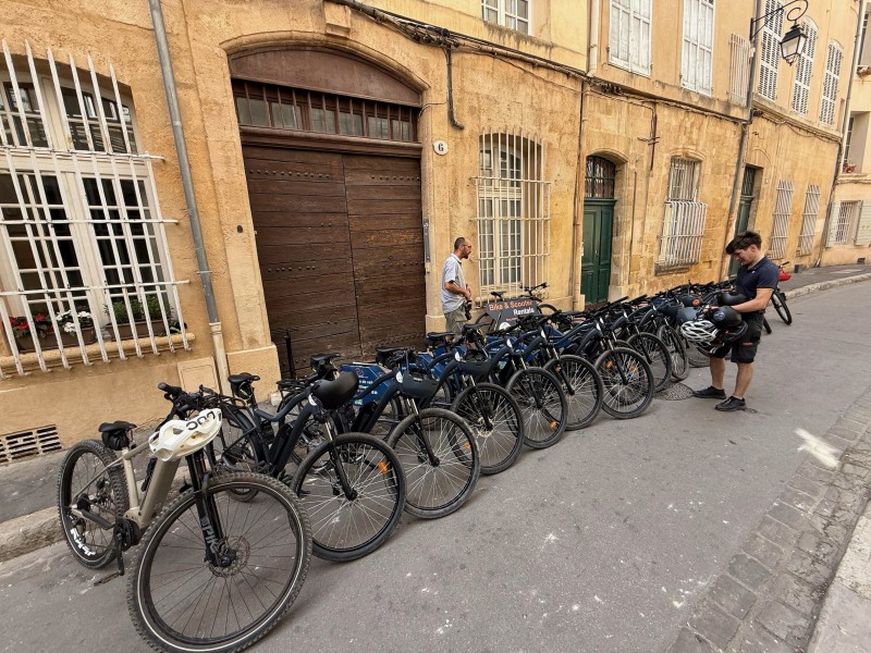 18 velos pour un enterrement de vie de jeune fille 