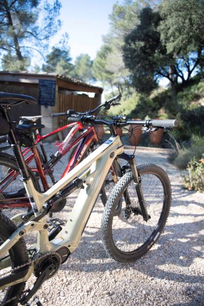 le chant des pins avec Aixbike