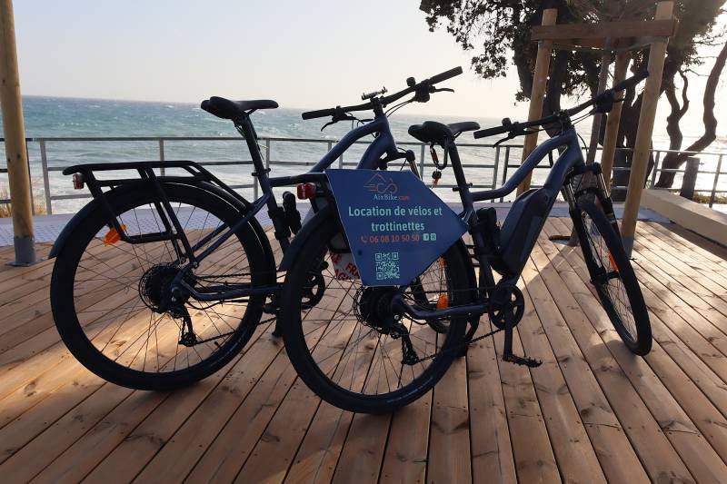 Magnifique balade sur la Cote Bleue en vélo électrique