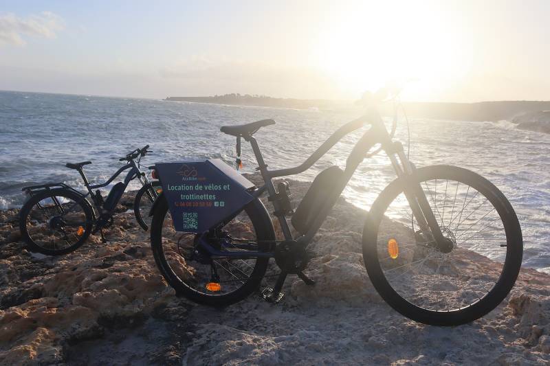 Magnifique balade sur la Cote Bleue en vélo électrique