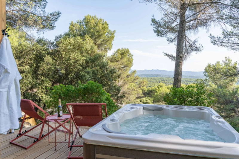 Spa avec vue